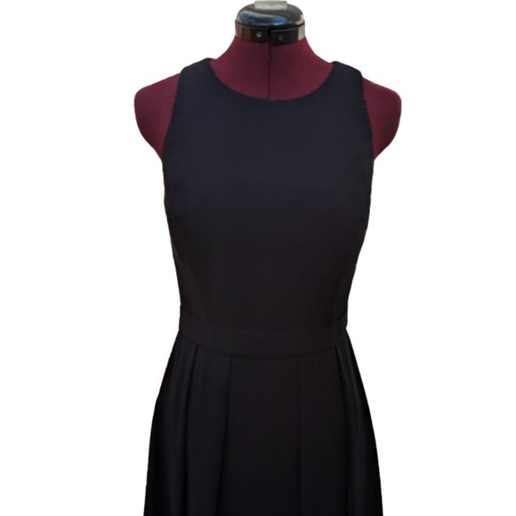 Bill Levkoff Black Chiffon Gown - Sz 10 - EUC - Picture 2 of 4